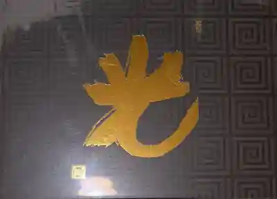 見開きサイズの御朱印帳
ビニールで覆われているため、光ってます