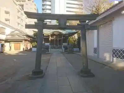 綾瀬稲荷神社の鳥居