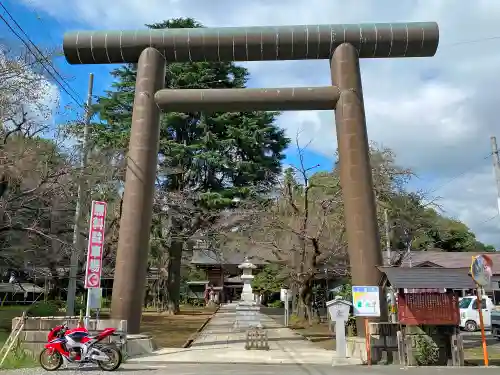 大宝八幡宮の鳥居