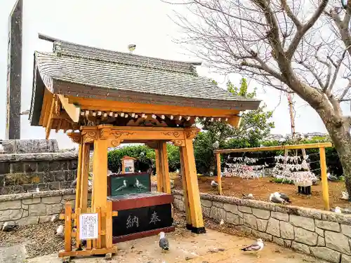 蕪嶋神社の手水舎