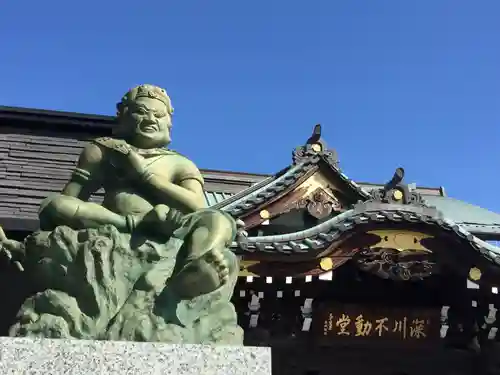 成田山深川不動堂（新勝寺東京別院）の仏像