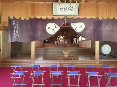 居多神社の本殿・本堂