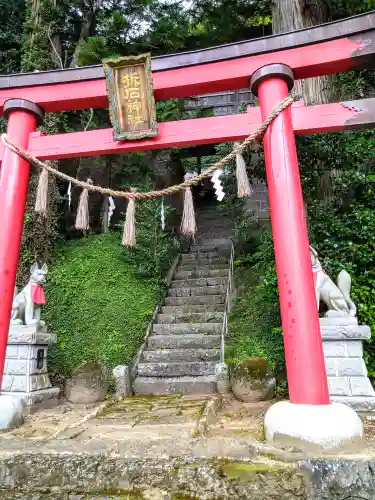 折石神社の鳥居