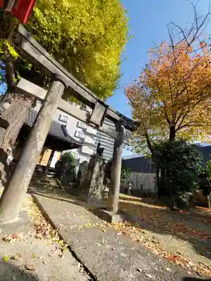 晴門田神社の鳥居