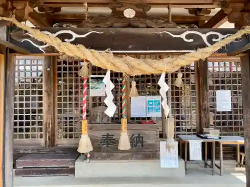 祖母井神社の本殿