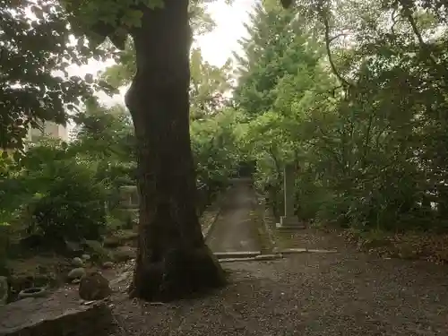 溝旗神社（肇國神社）の庭園