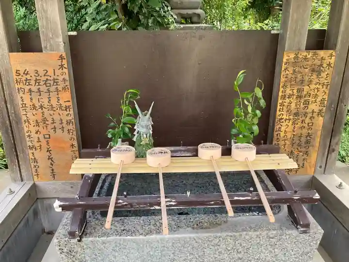 春日神社の手水舎