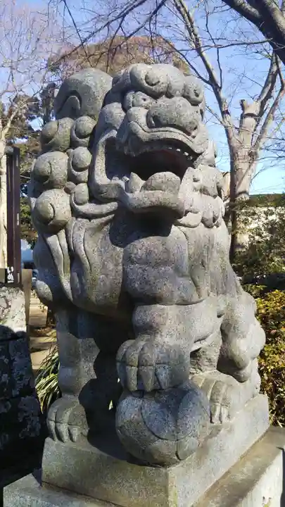 香取神社の狛犬