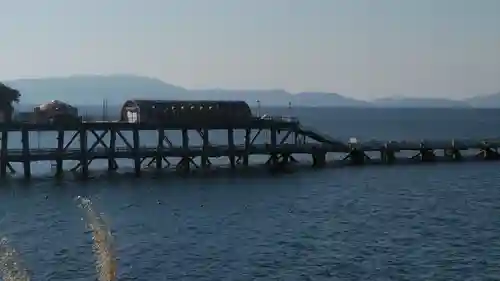 淡嶋神社の景色