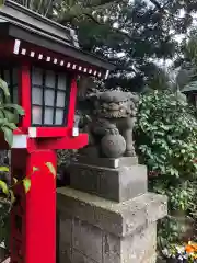 岡村天満宮の狛犬