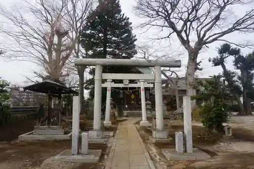 香取駒形神社の鳥居