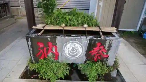押切稲荷神社の手水舎
