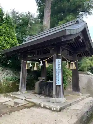 須我神社の手水舎