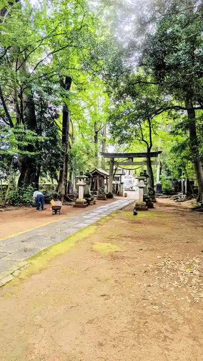 七百餘所神社 の鳥居