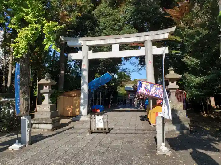 武蔵野八幡宮の鳥居