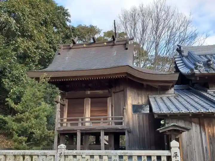 揖保石見神社の本殿・本堂