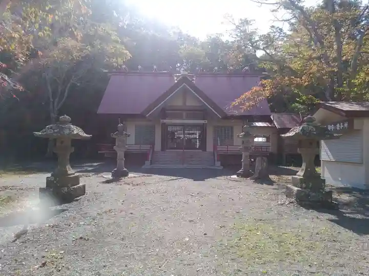 厚岸神社の本殿・本堂
