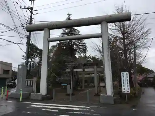 橘樹神社の鳥居