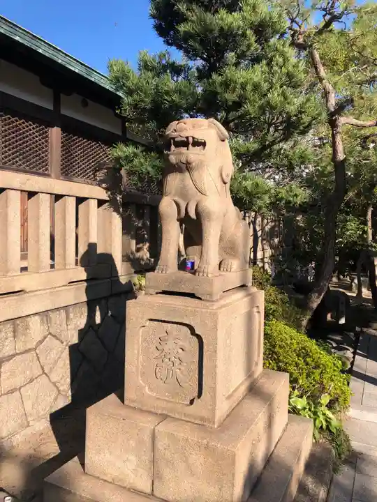 彦島八幡宮の狛犬