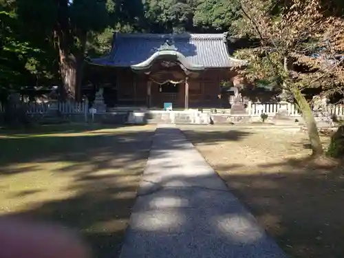 伊富岐神社の本殿・本堂