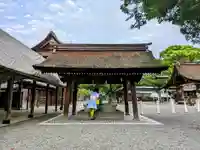 尾張大國霊神社(国府宮)の手水舎