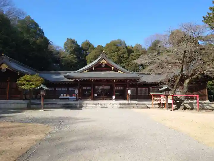 群馬県護国神社の本殿・本堂