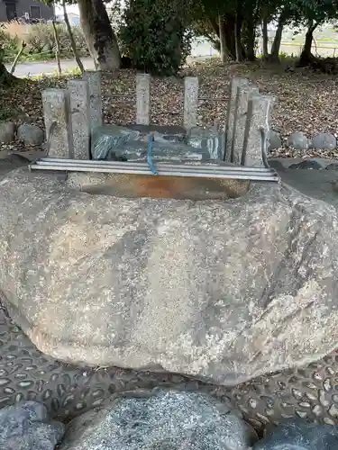 高田波蘇伎神社の手水舎