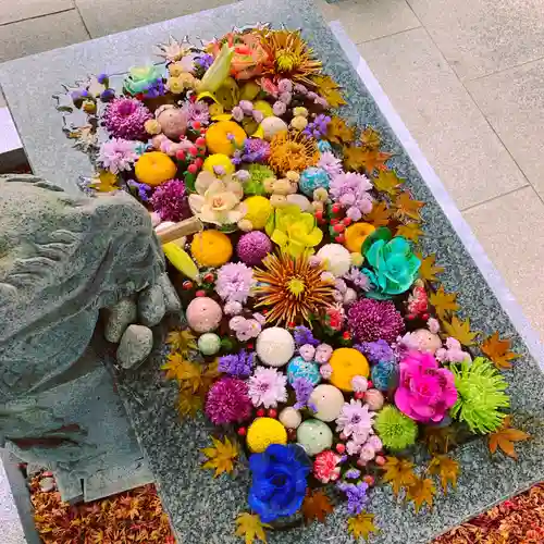 滑川神社 - 仕事と子どもの守り神の手水舎