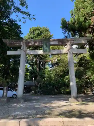 駒形神社の鳥居