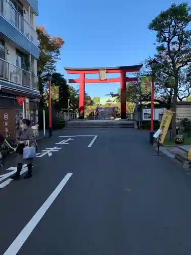 亀戸天神社の鳥居