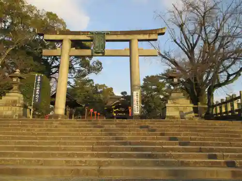 豊国神社の鳥居