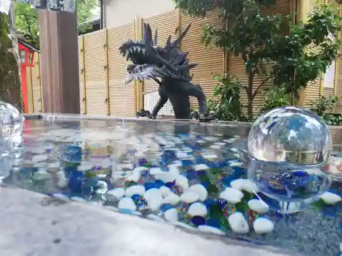 蛇窪神社の手水舎