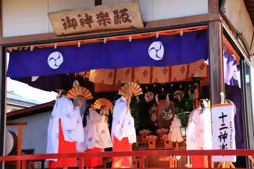 大鏑神社の神楽