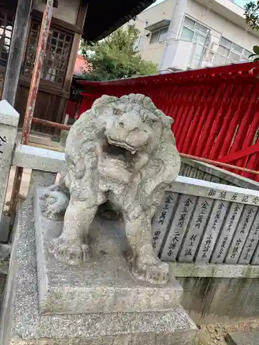 松涛神社の狛犬