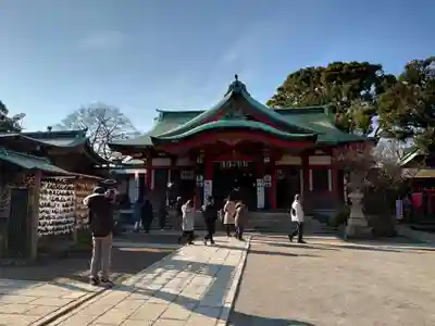品川神社の本殿・本堂