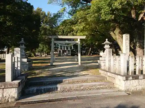 一之御前神社の鳥居