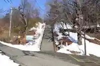 新得神社の景色