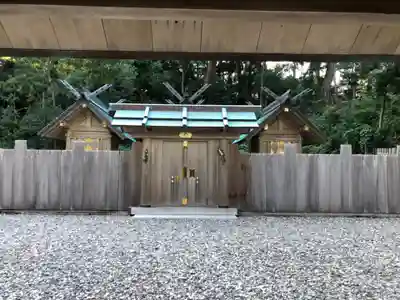 阿射加神社の本殿・本堂
