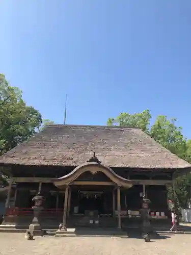 青井阿蘇神社の本殿・本堂