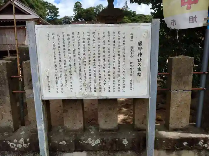 松澤 熊野神社(千葉県)