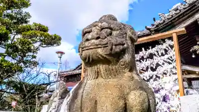 岡崎天満宮の狛犬