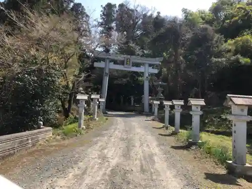 大水上神社の鳥居