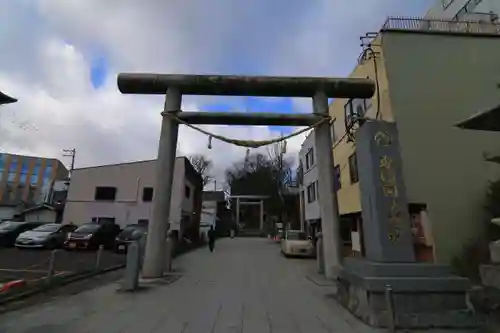 安積國造神社の鳥居