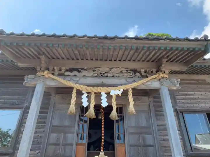 須賀社の本殿・本堂