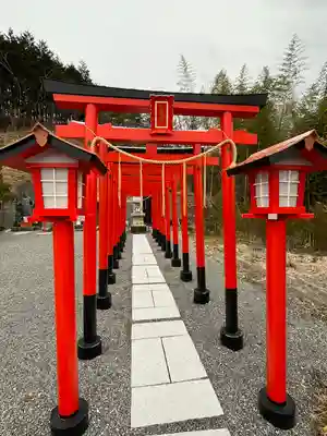 石鎚神社(関東石鎚神社)の鳥居