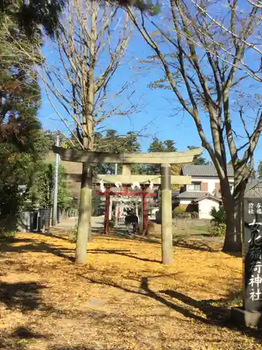 女化神社の鳥居