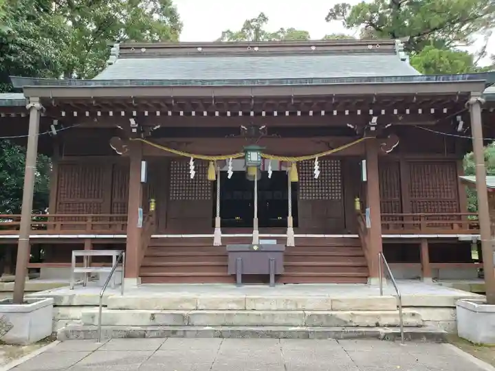 津江神社の本殿・本堂