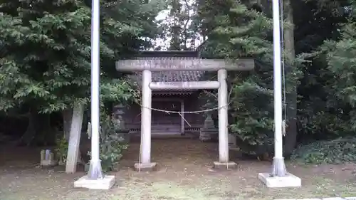 地神神社の鳥居