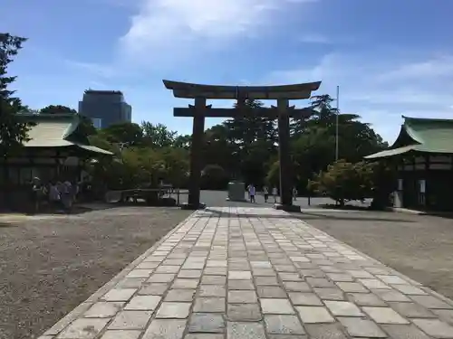 豊國神社の鳥居