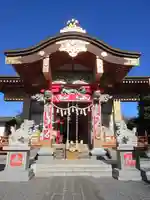 加波山神社真壁拝殿の本殿・本堂